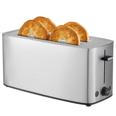 Anbolife XXL 4 slices toaster electric logo portable toaster commercial bread Stainless Steel Toaster with 7 Shade Settings