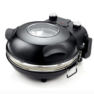 Factory direct price 12 Inch Non-Stick Calzone Maker Pizza oven in Red Home Use Fast FunElectric Multi Pizza Maker