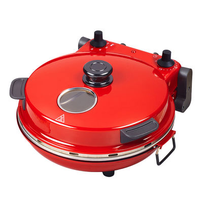 Hot sale  round muti-fuction mobile home use pizza pan and outdoor portable electric pizza maker