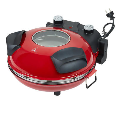 Hot sale  round muti-fuction mobile home use pizza pan and outdoor portable electric pizza maker