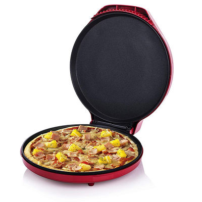 Hot sale  round muti-fuction mobile home use pizza pan and outdoor portable electric pizza maker