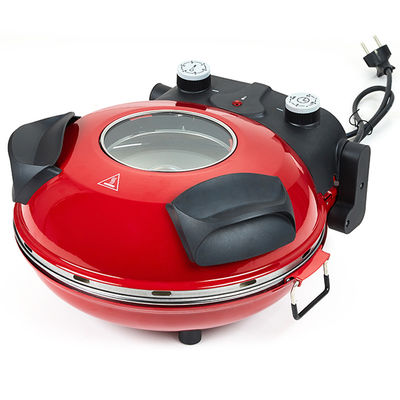 Anbolife electric pizza maker 1400w muti-function mini pizza maker and portable electric pizza making machine