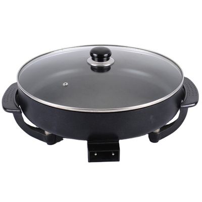 Anbo professional frying pan electric pizza pan with round
