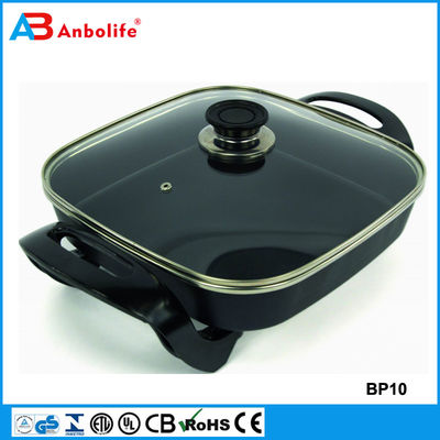 Anbo professional frying pan electric pizza pan with round