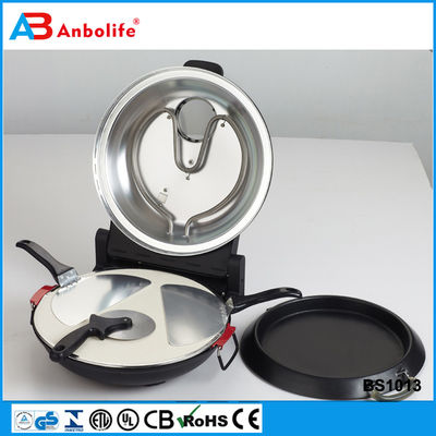 new design non stick coating cast iron pizza pan with colorful multifunction round pizza pan stainless steel pizza stone