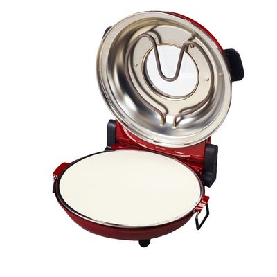 Anbolife round muti-fuction mobile home use pizza pan and outdoor portable pizza oven electric pizza maker