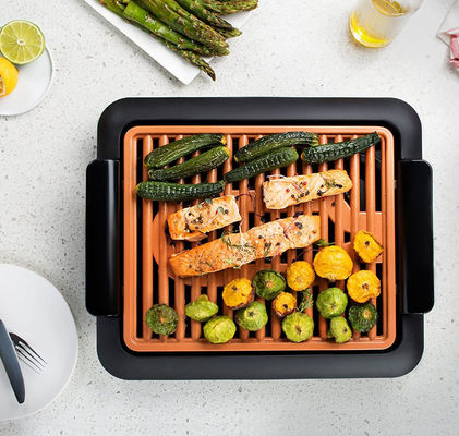 Anbo aluminium portable non-stick pizza pan best quality baking sheet multi-functional round electric conveyor pizza pan oven