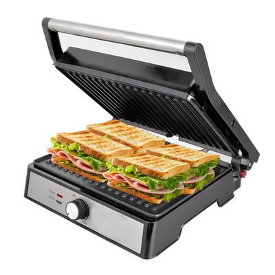 Detachable plate BBQ Panini Press Grill Griddle Smokeless indoor grill LED touch screen Digital contact grill
