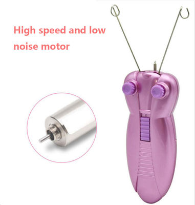Lady Men Bee Electric Face Epilator Cotton Thread Loose Power With Indictator Light Painless Hair Remover