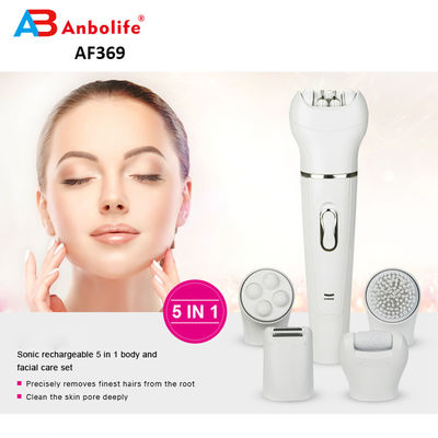 Deeply Cleaning Skin Care Brush With Multi Accessories Callus Remover Facial Brush