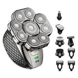 9D Men Personal Care Products Wet Dry Bald Electric Head Shavers For Bald Men