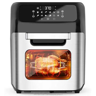12L Low Fat Electric Deep Air Fryer Toaster Oven Combo