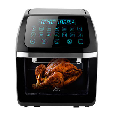 1800W 12L Digital Air Fryer Oven Oilless Cooker Multi function Toaster With 12 Cooking Recipes