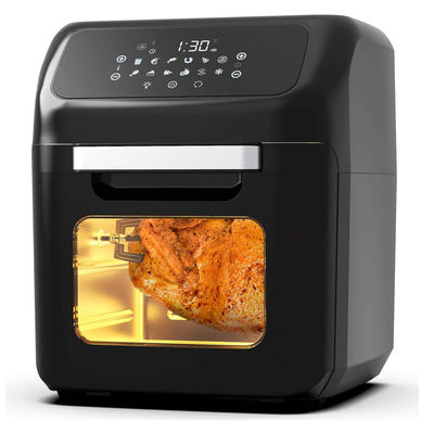 Digital Air Fryer Oven 12L With 12 One Touch Programs Rotisserie Toaster Dehydrator Smart Kitchen Appliances Freidora Sin Aceite