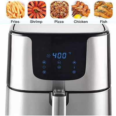 Oil Free Stainless Steel  Electric kitchenaid air fryer oven 5.5L 7L XL Digital 8 Presets Touch Screen