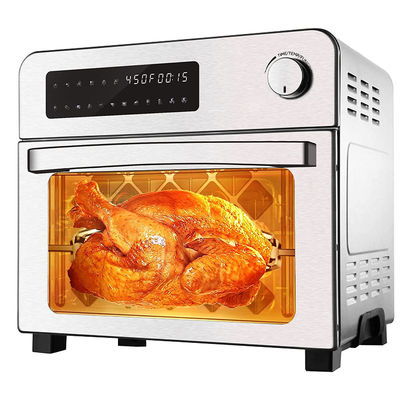 1700W Air Fryer Ovens French Door 5.5L 6.5L 23L Healthy Oil Free Stainless Steel