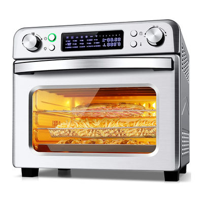 1700W Air Fryer Ovens French Door 5.5L 6.5L 23L Healthy Oil Free Stainless Steel