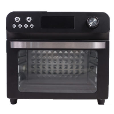 24L 12L Air Fryer Ovens Kitchen Cooking Appliance Stainless Steel Electric Retro Large Capacity Glass