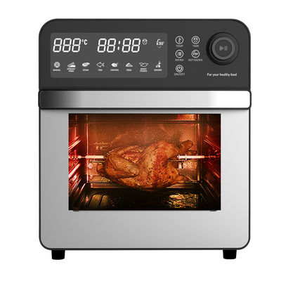 7L 12L 24L Stainless Steel Digital Air Fryer Steam Function Air Toaster Oven No Oil