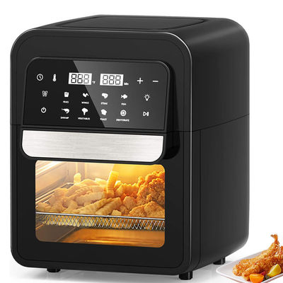 7L 12L 24L Stainless Steel Digital Air Fryer Steam Function Air Toaster Oven No Oil