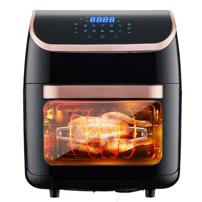12 Liters Air Fryer Ovens OEM ODM Large Capacity Potato Chips Steam Stainless Steel Digital Electric