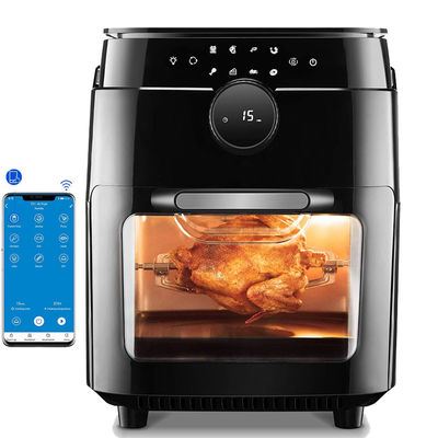 Stainless Steel 1800W Air Fryer 12 L 14L 24L Digital Control Panel Steaming Air Fryer Oven