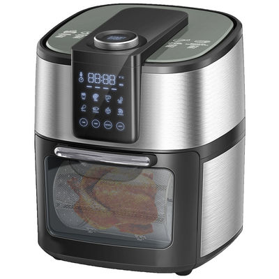 1800W White Air Fryer Ovens 12 Litre Digital Air Fryer Oil Free Wtih Wifi Tuya