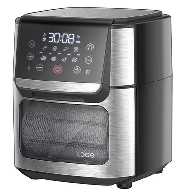 1800W White Air Fryer Ovens 12 Litre Digital Air Fryer Oil Free Wtih Wifi Tuya