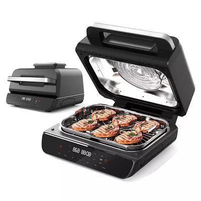 9L Air Fryer 8L With 2 Basket / Zone Visible Window Smart Digital Control