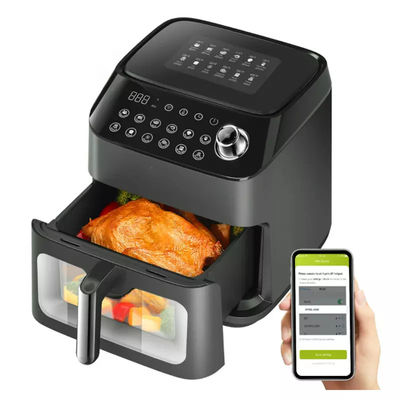 5L 6L  7L 8L Visible Dual Air Fryer Fast Cooking Hot Oilless Smart Wifi
