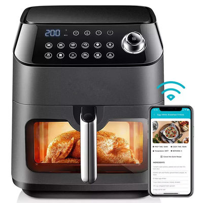 5L 6L  7L 8L Visible Dual Air Fryer Fast Cooking Hot Oilless Smart Wifi
