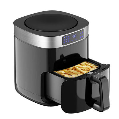 Small Kitchen Electric Home 8L Digital Air Fryer 1700W Cooker Stainless Steel Dual Basket Zone