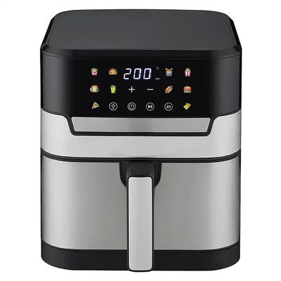 Smart Touch Screen Beautiful 6qt Digital Air Fryer 8 In 1 Custom Oil Free Electric Deep Hot
