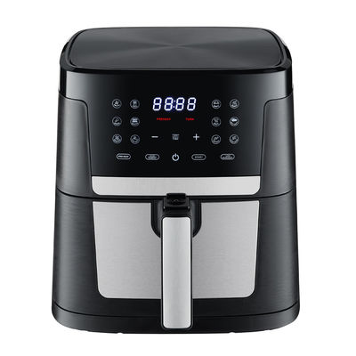 Smart Touch Screen Beautiful 6qt Digital Air Fryer 8 In 1 Custom Oil Free Electric Deep Hot