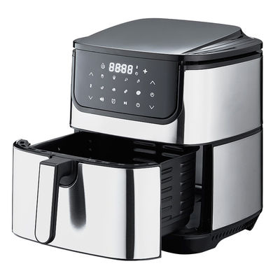 7L Digital Air Fryer With 6 Accessories Smart Steam Cooker Rotisserie Air Fryer