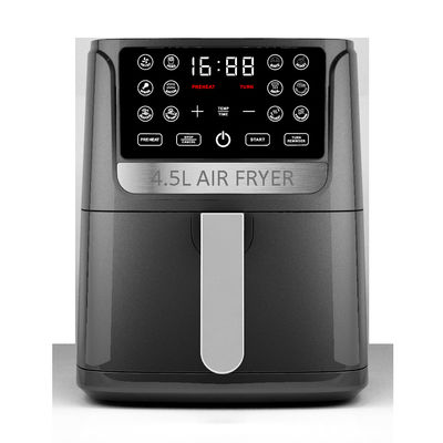 4.5 Liter Visual Silicone Basket Air Fryer Stainless Steel French Fires Oil Free Smart