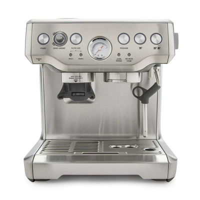 Automatic Electric Espresso Coffee Maker Machine With Grinder Home Commercial