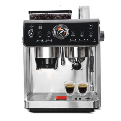 Automatic Coffee Maker Machine Stainless Steel Body Home Smart Italian Espresso Coffee Machine