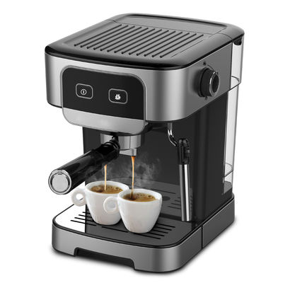 Electric 15 Bar Smart Coffee Maker Machine With Milk Frother Manual Espresso