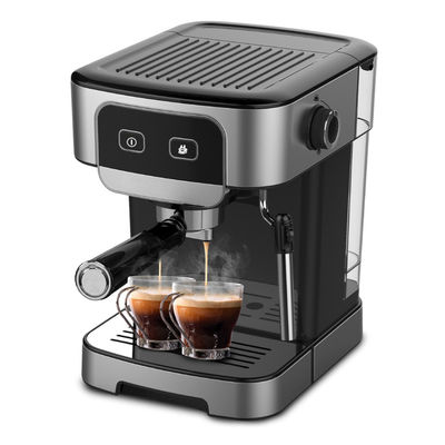 Electric 15 Bar Smart Coffee Maker Machine With Milk Frother Manual Espresso