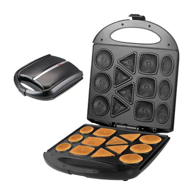 4 Pancake Egg Core Customized Waffle Maker Round For Individual Home Children Cake Baking