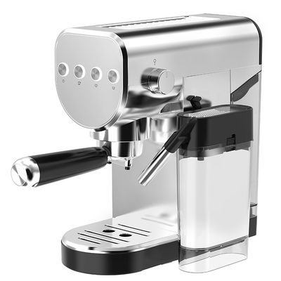 Semi-automatic Espresso Coffee Machine With Manual Milk Frother For Latte Cappuccino