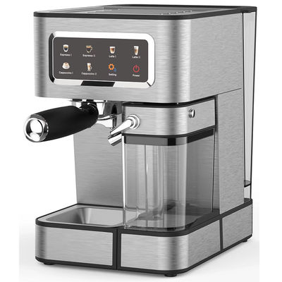 Semi-automatic Espresso Coffee Machine With Manual Milk Frother For Latte Cappuccino