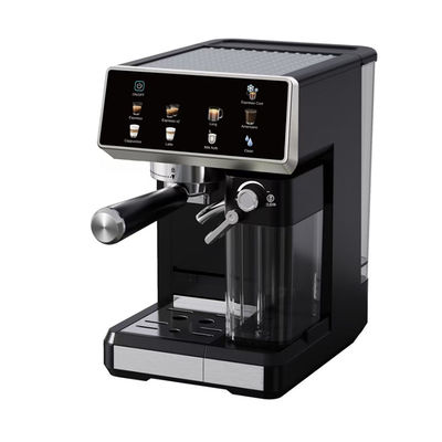 Semi-automatic Espresso Coffee Machine With Manual Milk Frother For Latte Cappuccino