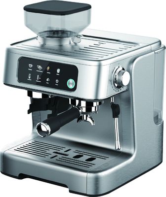 20 Bar Italian Express Espresso Machine Brushed Stainless Steel Housing