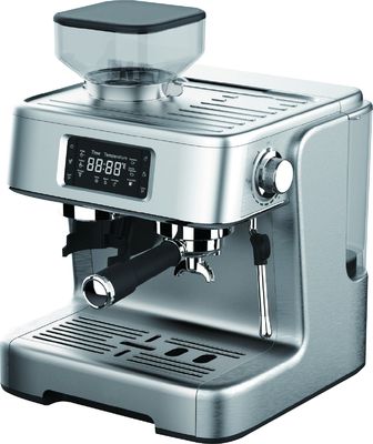 20 Bar Italian Express Espresso Machine Brushed Stainless Steel Housing
