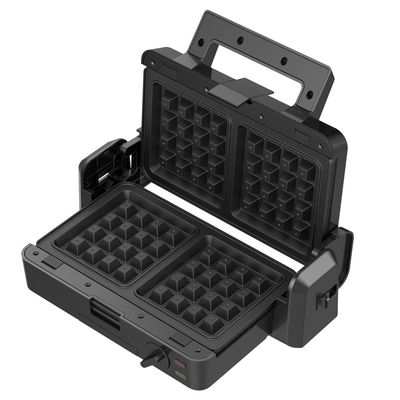 1200W Detachable Contact Grill 3 Plates 105 180 Degree Open Temperature Adjust Knob Electric PTFE Non-Stick For Household BBQ
