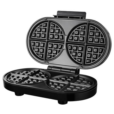 2-Slice Deep Fill Waffle Sandwich Maker Detachable BBQ Grill Non-Stick Coating For Kitchen Cooking Electric Grills Griddles