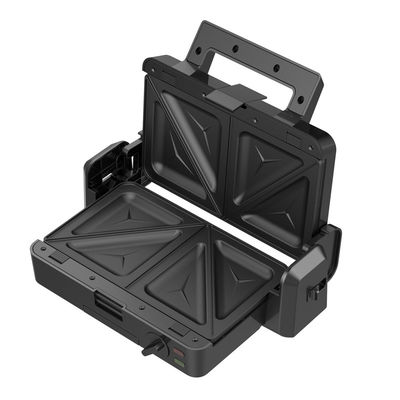 1200W Detachable Contact Grill 3 Plates 105 180 Degree Open Temperature Adjust Knob Electric PTFE Non-Stick For Household BBQ