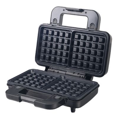Non Stick PTFE Coating 2 Slice Waffle Maker With Detachable Sandwich And Pancake Maker